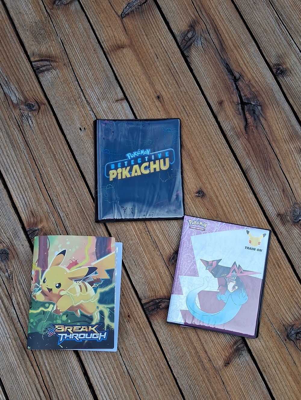 NWOT - Detective Pikachu & Pikachu Breakthrough Game Card Sleeves